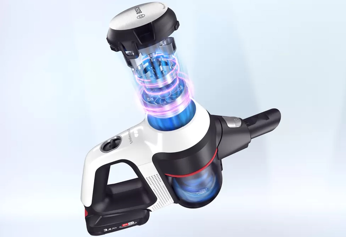 Στη φωτογραφία απεικονίζεται το μοτέρ ανοιχτό και η ροή του αέρα